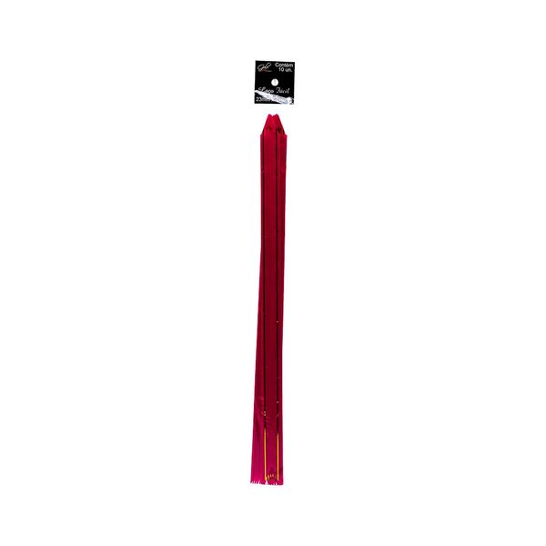 Laço Fácil Gala Embalagens Fio Dourado com 10 Unidades 2,3x44cm Rosa pink