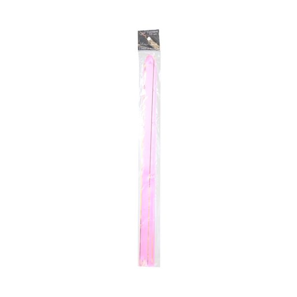 Laço Fácil Gala Embalagens Fio Dourado com 10 Unidades 2,3x44cm Rosa