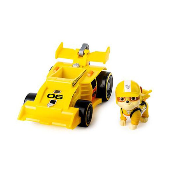 Patrulha Canina Carro Rescue Racer com Som Sunny Amarelo