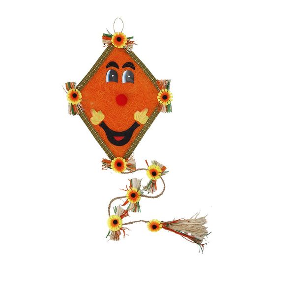 Enfeite Junino Le Balão 40x28cm Laranja