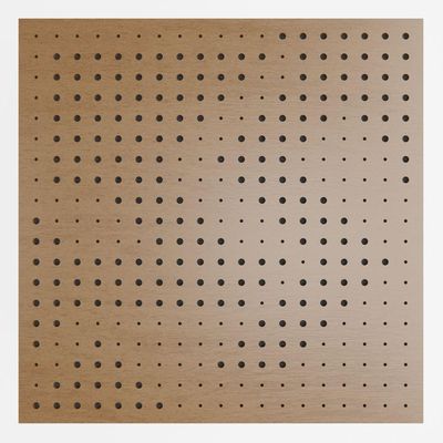 Painel Acústico Absorvedor Decorativo 60x60mm Maestra Freijó