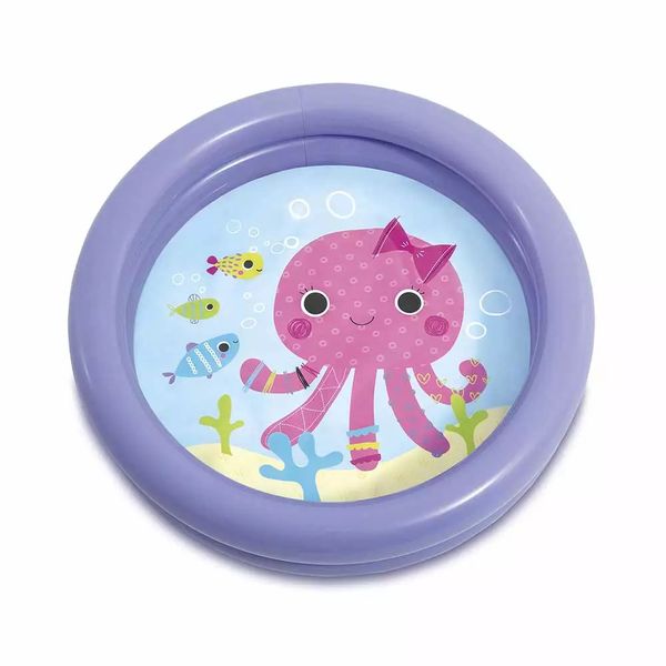 Minha Primeira Piscina Inflável 15l Lilás