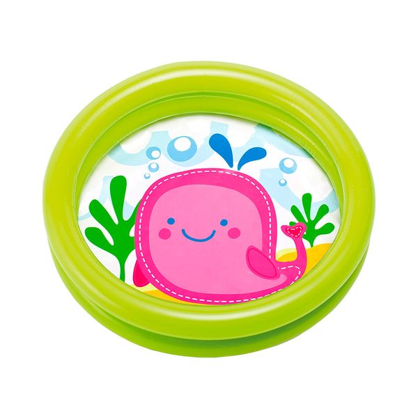 Minha Primeira Piscina Inflável 15l Verde