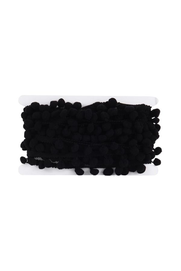 Fita Pompom Le 1,8cmx9,1m Preto