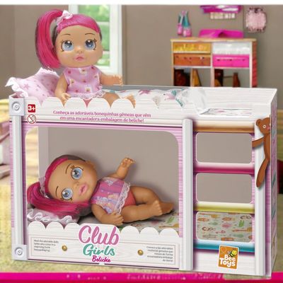 Boneca CLUB GIRLS Beliche - BeeToys