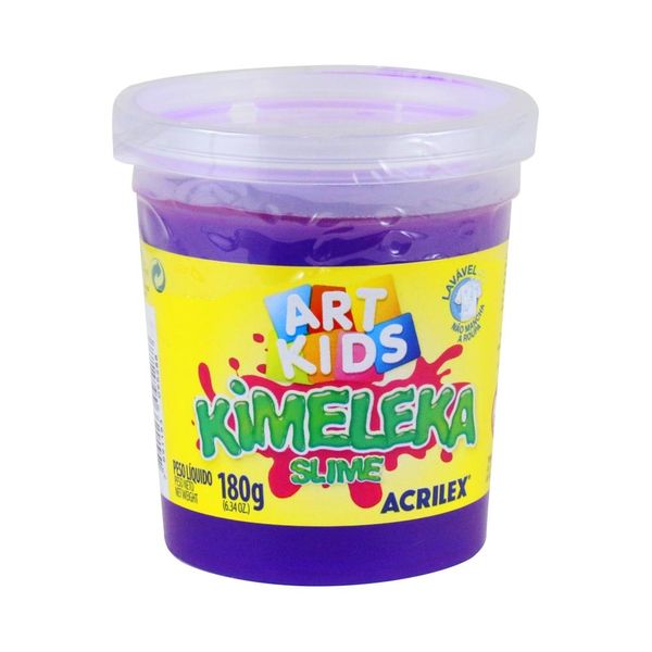Kimeleka Slime Acrilex 180g Violeta
