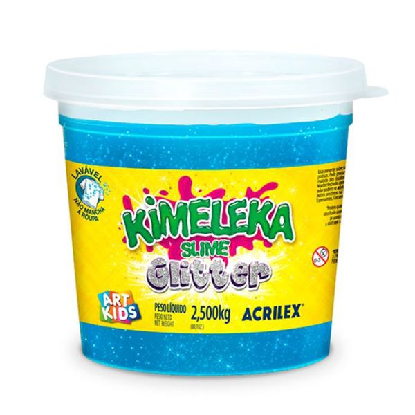 Kimeleka Slime Acrilex 180g Azul