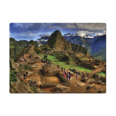 Quebra-Cabeça Game Office Maravilhas do Mundo com 500 Peças Machupicchu