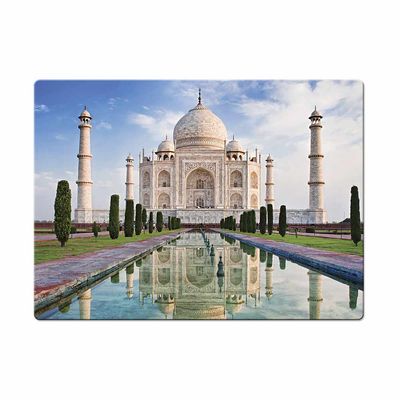 Quebra-Cabeça Game Office Maravilhas do Mundo com 500 Peças Tajmahal
