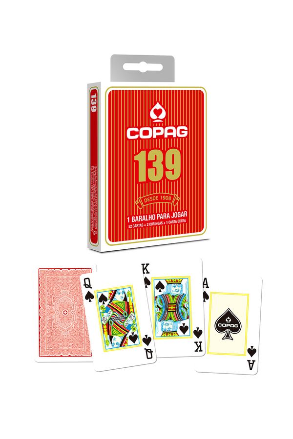 Baralho 139 Copag Vermelho