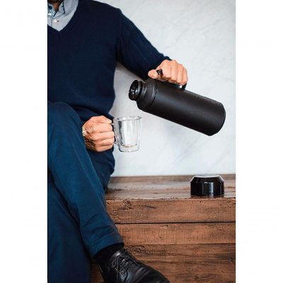Conjunto De Xícaras Tramontina Para Café E Chá Vidro Duplo Com Alças 2 Peças