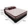 Cama Box Casal + Colchão De Molas Prime Colchões Classic Superlastic 138x188x64 Preto