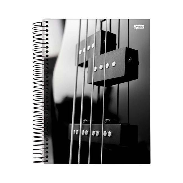 Caderno Universitário Jandaia Espiral Capa Dura Le Masculino 10 Matérias 160 Folhas Modelo 1
