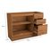 Balcão 120 cm 2 Portas 3 Gavetas Kappesberg Ciela - R626 Canela