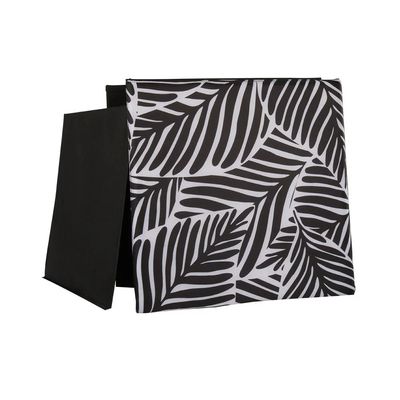 Puff Organizador Le Chevron 30x30cm Modelo 1