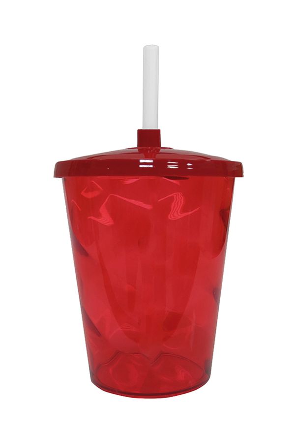 Copo Twister Massari 300ml Vermelho