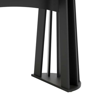 Mesa de Jantar Oval Pilar Freijó e Preta