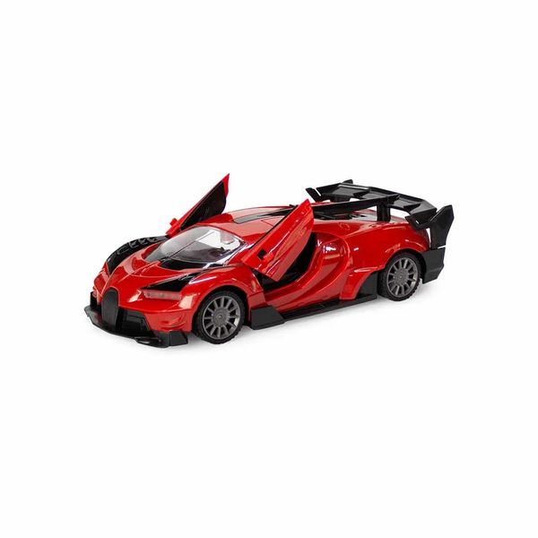 Carro de Controle Remoto Poli Motors Light Polibrinq com 8 Funções Vermelho