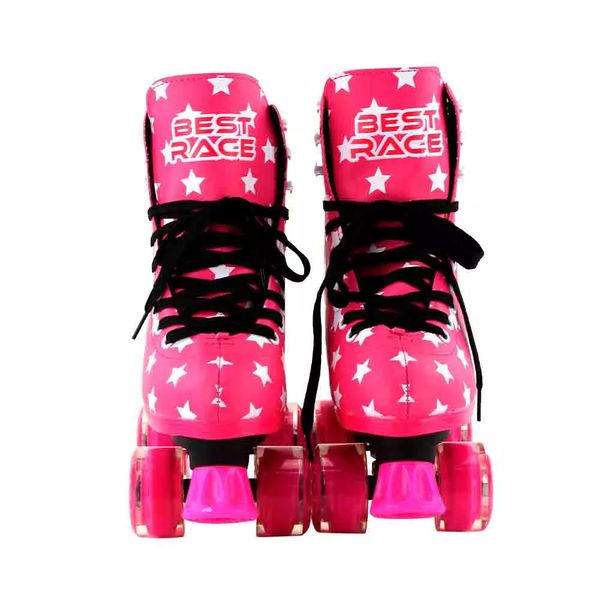 Patins Retrô Bbr 4 Rodas com Led Na Sola Tamanho 37 a 38 Modelo 2