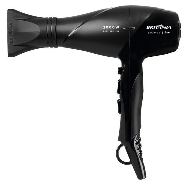 Secador De Cabelos Britânia Bsc2000 6 Combinações 2000w 220v 220V