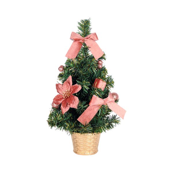 Árvore de Natal Le Decorada 40,5cm Rose gold