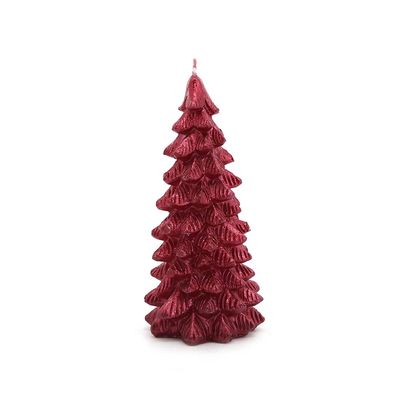 Vela Le Árvore de Natal 17cm Vermelho