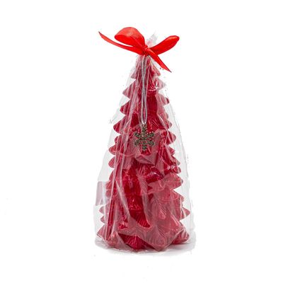 Vela Le Árvore de Natal 17cm Vermelho