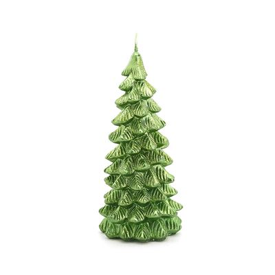 Vela Le Árvore de Natal 17cm Verde