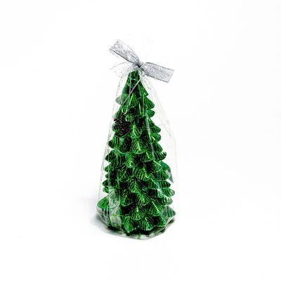 Vela Le Árvore de Natal 17cm Verde
