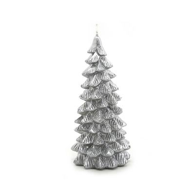 Vela Le Árvore de Natal 17cm Prata