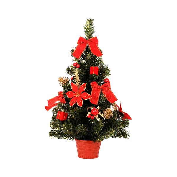 Árvore de Natal Le Decorada 60cm Vermelho