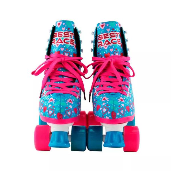 Patins Retrô Bbr 4 Rodas com Led Na Sola Tamanho 35 a 36 Modelo 1