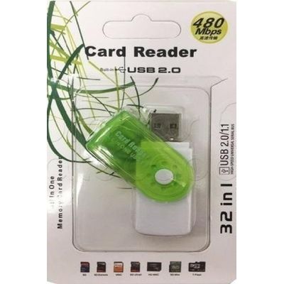 Leitor Gravador 2.0 Cartão Memória Pro Duo Sd M2 Micro Sd