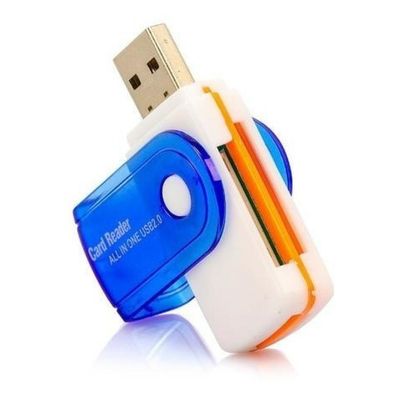 Leitor Gravador 2.0 Cartão Memória Pro Duo Sd M2 Micro Sd