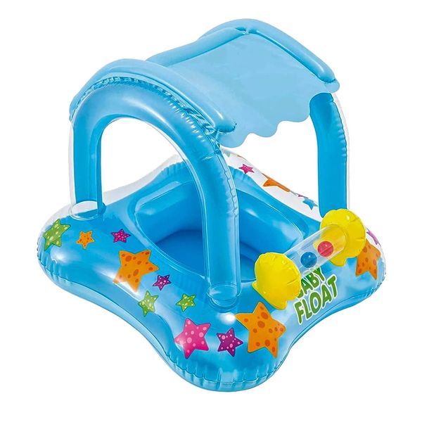 Baby Bote Kiddie com Cobertura Azul