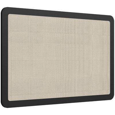 Cabeceira Cama Box Solteiro Painel Com Telinha 90cm Moss A03 Nero - Lyam Decor