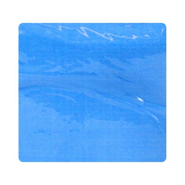 Guardanapo Le Folha Dupla 33cm com 20 Unidades Liso Azul