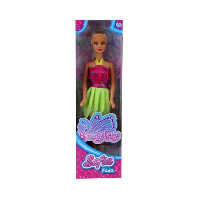 Boneca Le Sofia Fada Pink/verde