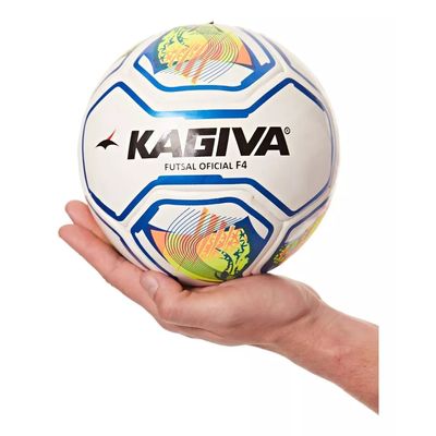 Bola De Futsal Oficial F4 Brasil Sub 13 Kagiva
