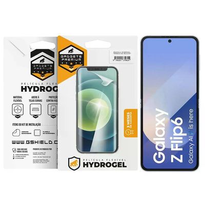 Kit Capa Dinamic Cam e Película Hydrogel HD para Samsung Galaxy Z Flip 6 - Gshield