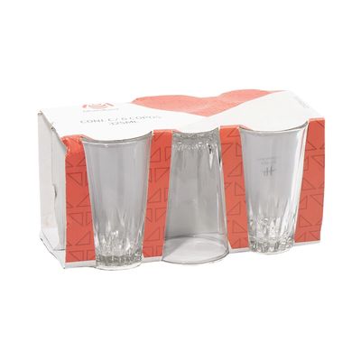 Conjunto de Copos Mundiart 325ml com 6 Peças