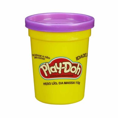 Massa de Modelar Playdoh Pote Individual Lilás