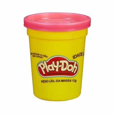 Massa de Modelar Playdoh Pote Individual Rosa pink