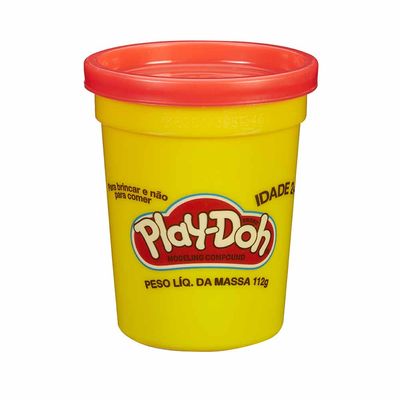 Massa de Modelar Playdoh Pote Individual Vermelho