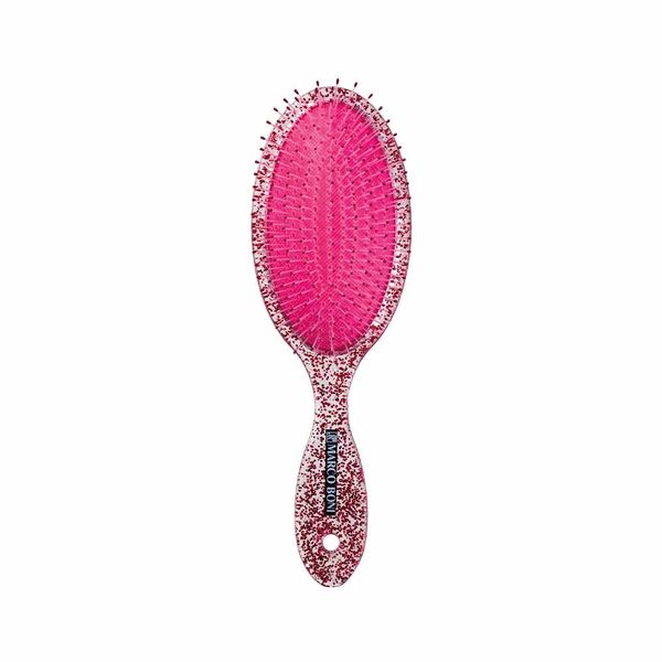 Escova Glitter Marco Boni Desembaraçante Oval Vermelho