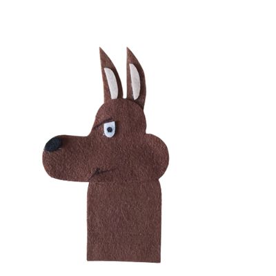 Dedoches de Feltro - Porquinhos - 4 Personagens - Multicolorido - Kits e Gifts