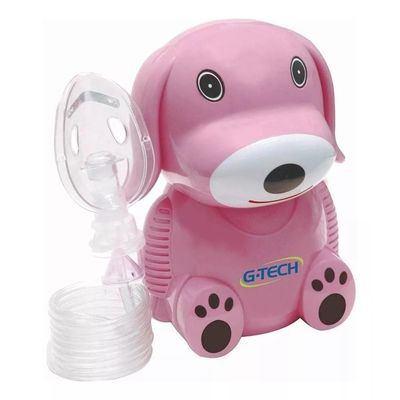 Nebulizador compressor G-Tech Nebdog rosa127V/230V