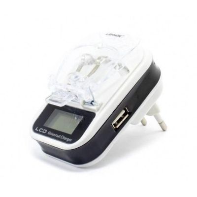 Carregador Universal Lehmox Dig Saída Usb Visor Lcd  Ley-60