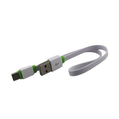 Cabo De Dados Basike Type C em PCV branco  2.4A Cbo-7421