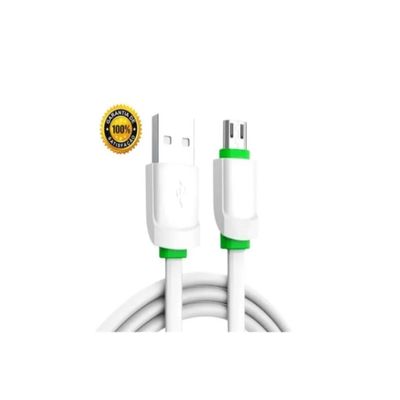 Cabo De Dados Basike Type C em PCV branco  2.4A Cbo-7421